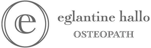 Eglantine Hallo Osteopath logo